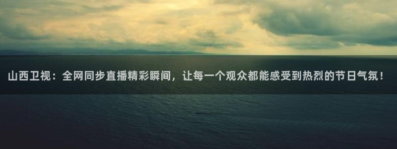 919直播吧体育：山西卫视：全网同步直播精彩瞬间，让每一个观众都能感受到热烈的节日气氛！