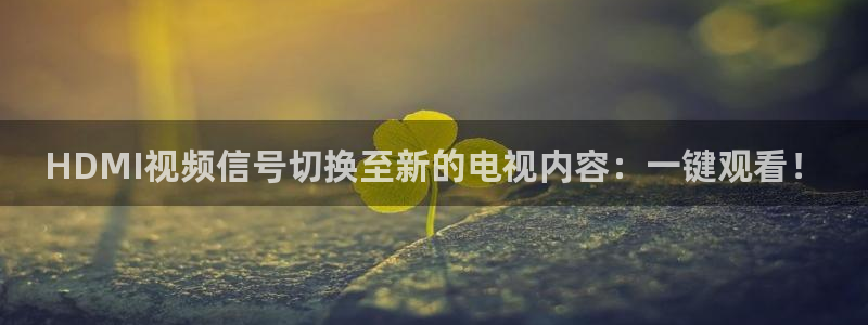 919体育直播间：HDMI视频信号切换至新的电视内容：一键观看！